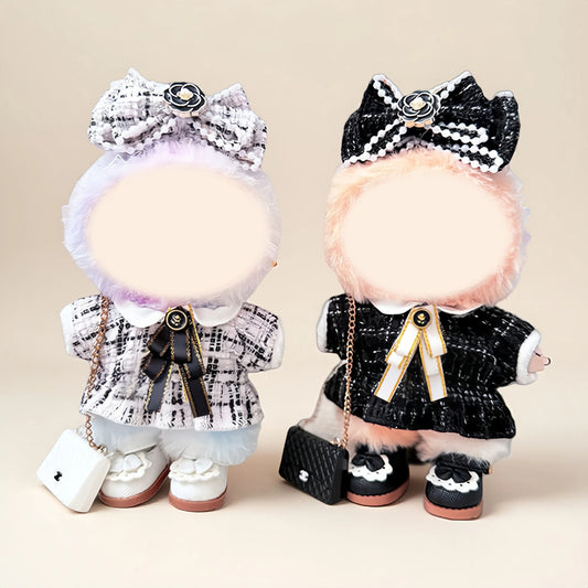 Luxury CoCo Series Vintage-Inspired Tailored Doll Suit Premium Tweed Look