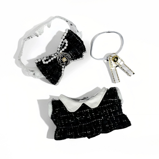 Luxury CoCo Series Vintage-Inspired Tailored Doll Suit Premium Tweed Look